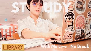 3-Hour Intense Study With Me Session | No Breaks | Boost Focus \u0026 Productivity 📚⏳