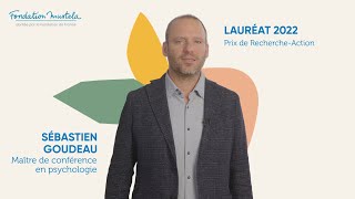 Sébastien Goudeau - Prix de Recherche Action 2022 - Fondation Mustela