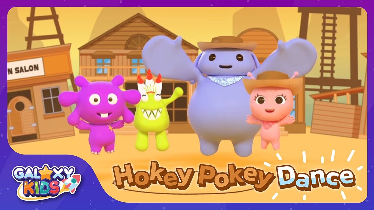 Hokey Pokey Dance For Children | Dance Songs For Kids | Shake Break ...