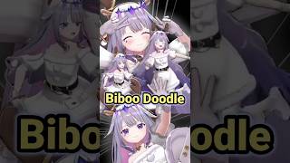 Santa Biboo in 3D is Just Too Cute To Be True! [Hololive Bijou Doodle]