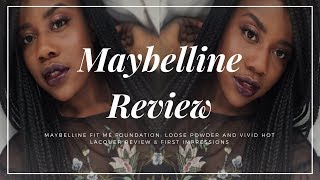 MAYBE I'M BORN WITH IT? MAYBELLINE REVIEW | South African Beauty Blogger