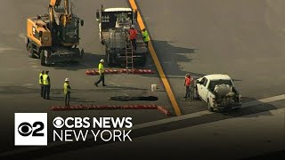 LaGuardia Airport sinkhole repair not expected until Friday
