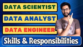 Data Scientist Vs Data Analyst Vs Data Engineer [Telugu] | Skills & Responsibilities | Vamsi Bhavani