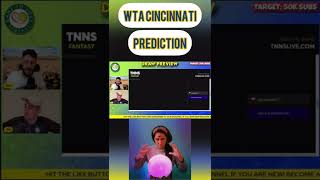 Kasatkina predicted to WIN the Cincinnati Masters 🤣 #shorts