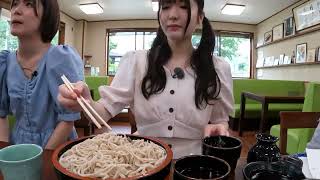 【早送り】名物のあの「大盛そば」（※実際は大盛ではない）を食べきれるか!?NGT48の名にかけて！ #曽我部優芽 意地を見せる　#ngt48 #信越そば部 小諸懐古園すぐそば!そば‼!蕎麦‼! #草笛