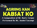 Agriing Kan Kabsat Ko (Harry Bukros Original)