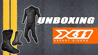 Unboxing Kit X11 - Macacão, Luva, Bota e protetor coluna. Primeiras impressões.