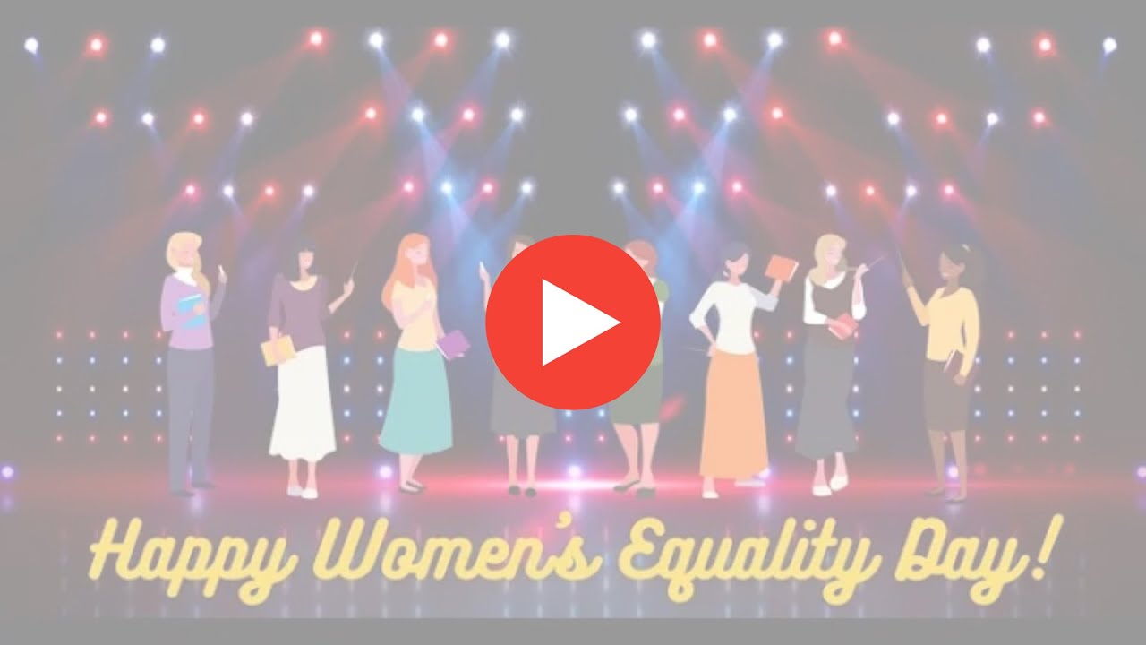 Happy Women's Equality Day 2022 - YouTube