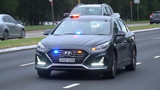 NSW Police Unmarked (NEGOTIATOR) Hyundai Responding Code Red