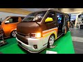 【第24回 大阪オートメッセ 2020】トヨタ ハイエース（hiace）s.s.s.ワイドデモカー（ldf kdh211k）の紹介