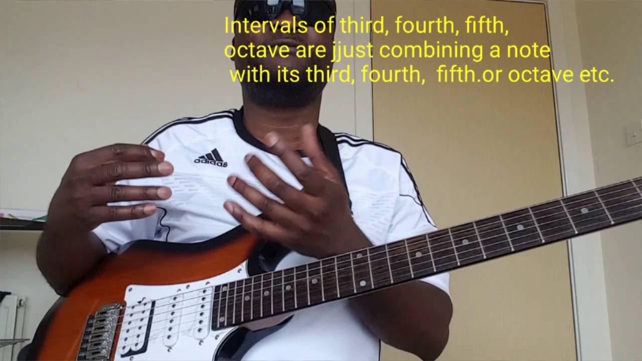 Soukous Guitar Tutorial: Introduction To Intervals - YouTube