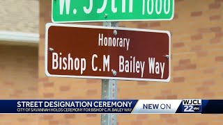 'He was hugely impactful': Longtime religious leader honored with Savannah street dedication
