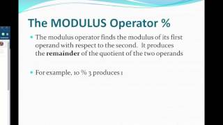 Integer Operations in Java - Div, Mod, and Bus Example