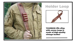 Upgrade your shotgun game with Tourbon's Deluxe Ammo Holder Gun Sling!