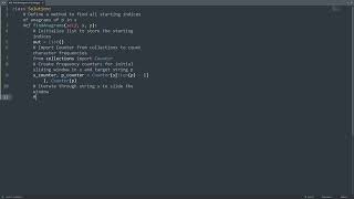Leetcode 438. Find All Anagrams in a String in Python | Python Leetcode | Python Coding Tutorial