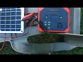 fully solar charging ideation gopower plus emergency portable power station with sunapex 20w s m20w