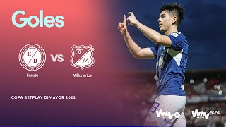 Cúcuta vs. Millonarios (goles) | Copa BetPlay Dimayor 2023 | Semifinales (Vuelta)
