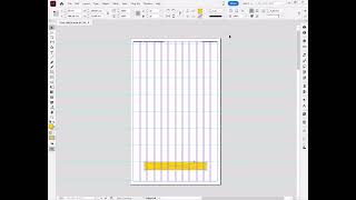 Move object by horizontal guide script for InDesign