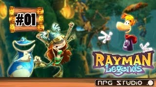 RPG Studio遊戲實況: 「Rayman Legends」 EP.1 — 神呀! 不要強吻我