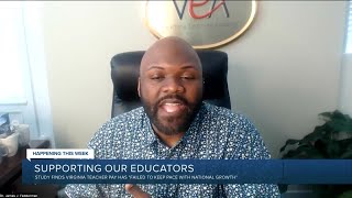 Virginia teacher pay falls further behind the national average