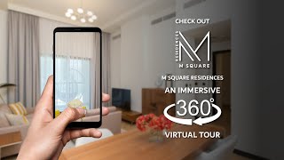 Virtual Tour of 1 Bedroom Type 1, M Square Residences at Mankhool Dubai