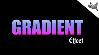 GIMP: Gradient Text Effect