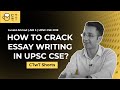 UPSC CSE - Crack Essay Writing | AIR 3 2018 Topper Junaid Ahmad