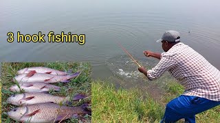 fishing videos in hindi | Hyderabad fishing | Amazing hook fishing | Traditional Fishing Techniques