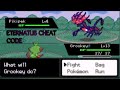 POKEMON THE LAST FIRE RED ETERNATUS  CHEAT CODE  | THE POKE SMARTY |