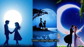 Thoda Thoda Pyaar Hua❤️|| Black Screen Status || Lo-fi mix Photo ||#trending #status