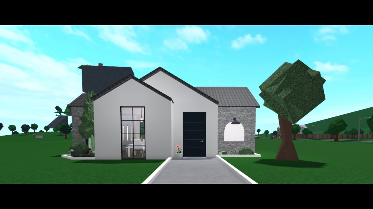 17K No Gamepass Bloxburg Starter House - YouTube