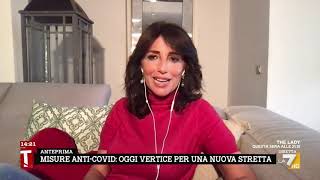 Covid, Tiziana Panella ancora a casa in quarantena: contatto con un positivo