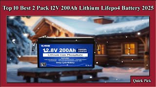 Avoid These 2 Pack 12V 200Ah Lithium Lifepo4 Battery Mistakes That Will Cost You BIG TIME!