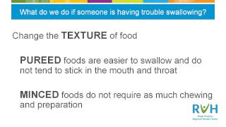 Stroke Patient Education - Dysphagia