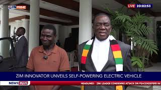 Zim innovator unveils self-powering electric vehicle