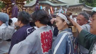 荻窪白山神社　例大祭　本社神輿宮入渡御　2024/09/07  d17