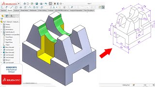 ✅ Solidworks Tutorial For Beginners- Exercise 11