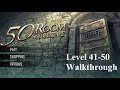 Can you escape the 100 room X Level 41-50 Walkthrough [HKAppBond]