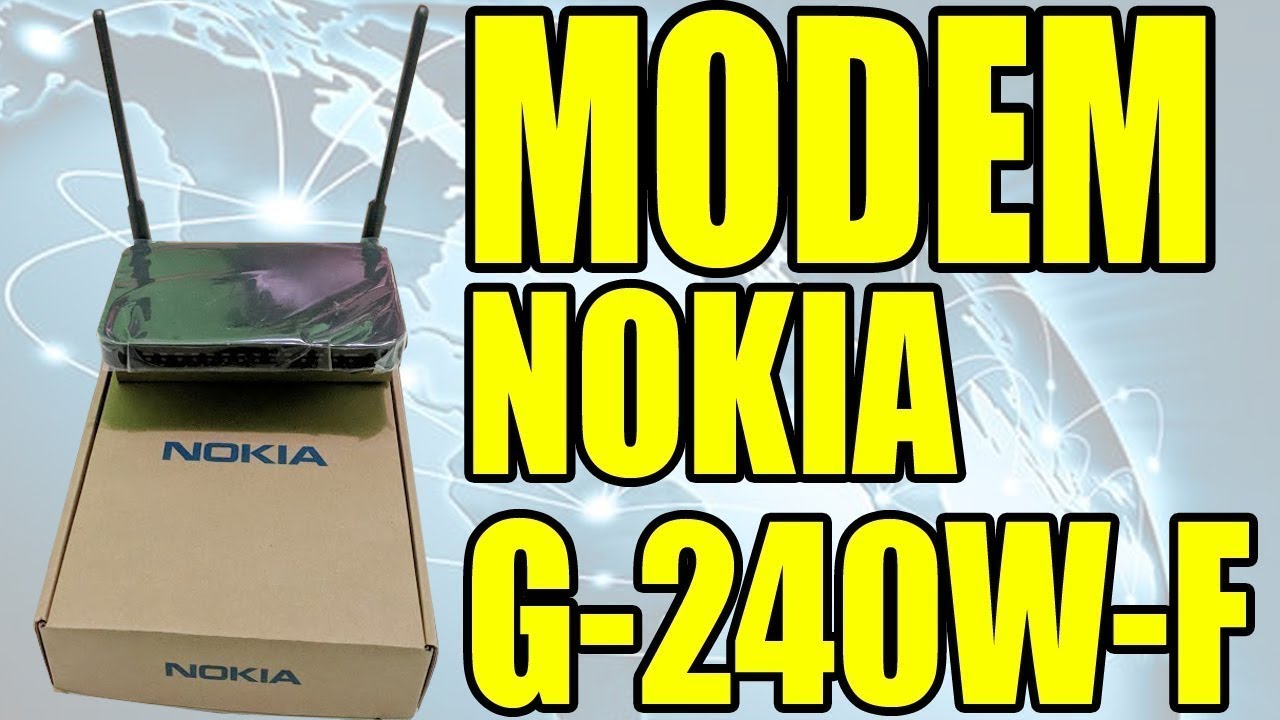 Nokia G-240W-F Router Configurations With Switch And Cisco Linksys ...