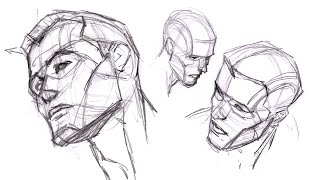 How To Draw Heads Using The Loomis Method
