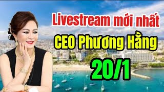 Mới nhất: CEO Phương Hằng livestream 20/1: Tặng quà Tết 4 Anh em Youtube 30 triệu. WOW