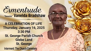 A Service of Celebration for the Life of Ermentrude Bradshaw