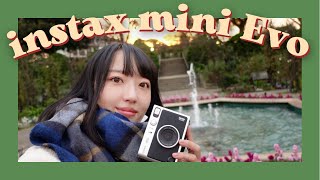 instax mini Evoでお散歩スナップ🎄🎅イルミネーション, 洋館, クリスマストイズ, アメリカ山公園｜元町散策VLOG