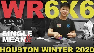 WR [1:09.51 Single] [1:15.90 Mean]  Rubik's Cube 6x6 World Record