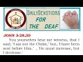 DAILY DEVOTIONS JUNE 10 (ASL BIBLE EDUCATION) #religion #biblestudy #signlanguage #deaf # (ASL)