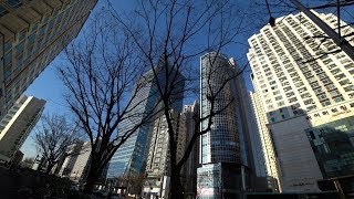 [ 4K ] Korea, Walking around  Gangdong Station, 강동역 주변 산책