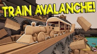 TOY TRAIN CRASHES CAUSING GIANT AVALANCHE! - Tracks - The Train Set Game Gameplay - Toy Trains