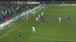 Leeds 1 - 3 Tottenham - Ankergren Save - 03/02/10 (FA Cup)