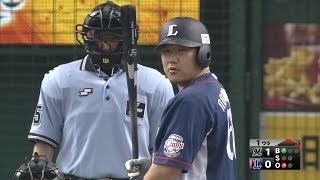 【プロ野球パ】主砲のひと振りであっさりと逆転！中村が涌井から24号3ランHR 2015/07/04 L-M