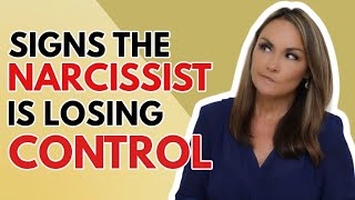 Signs A Narcissist is Losing Control